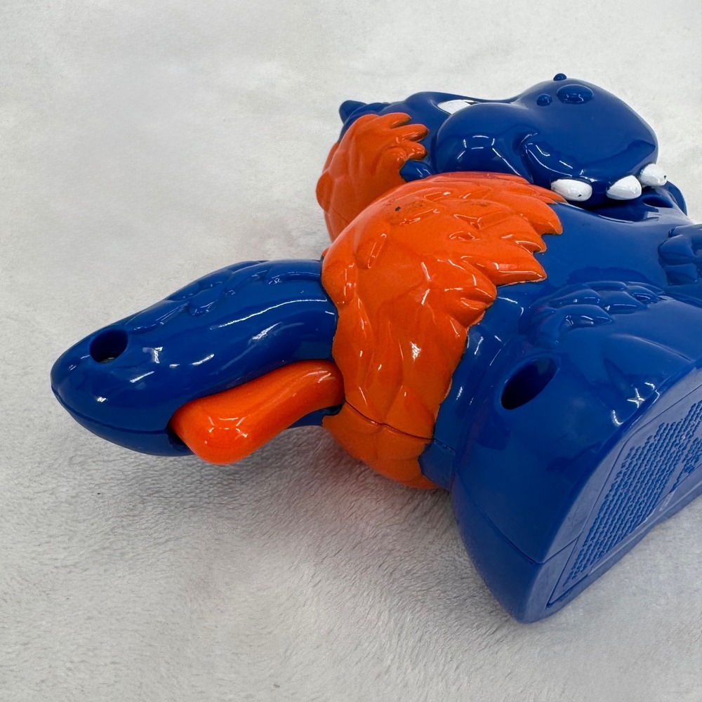 Fisher-Price Wild Lights Monster Blue Dragon Flashlight Y2K Retro Toy WORKS! - Picture 4 of 5